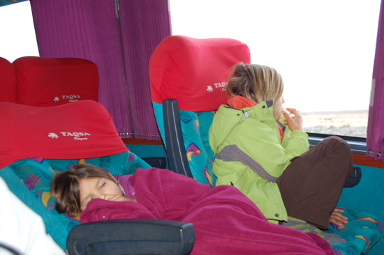 Le bus, c'est long...