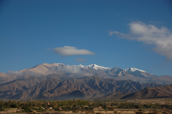 Montagnes de la Nevada au-dessus de Cachi (plus de 6000m.)