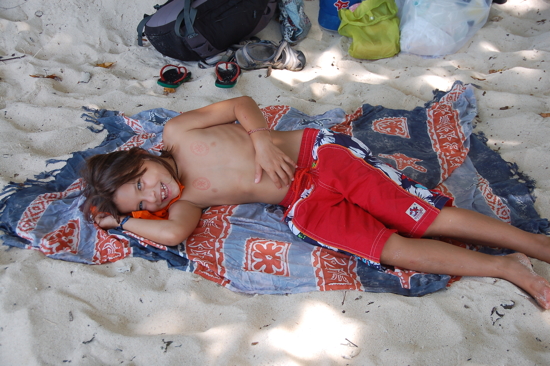 Sieste à Long Beach