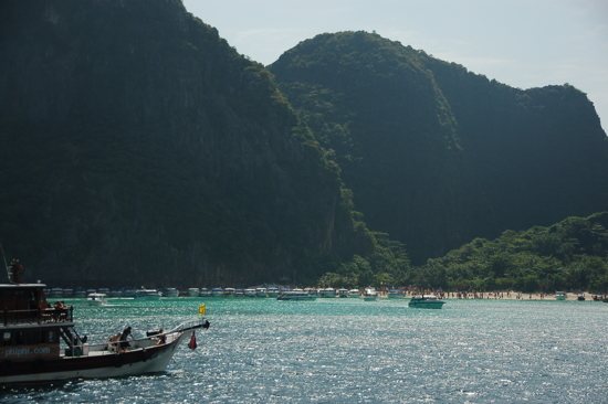 Maya Bay surpeuplée