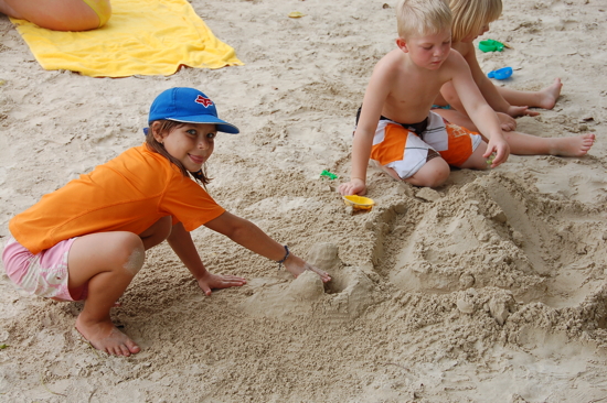 Jeux de sable à Railay