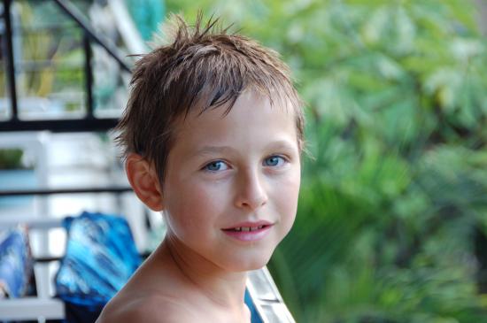 Sur le balcon à Kuta