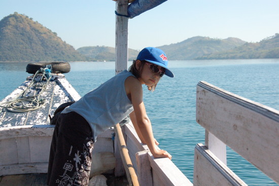 En allant à Bidadari (Flores)