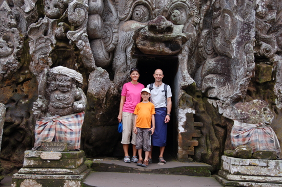 A Goa Gajah (grotte de l'éléphant)