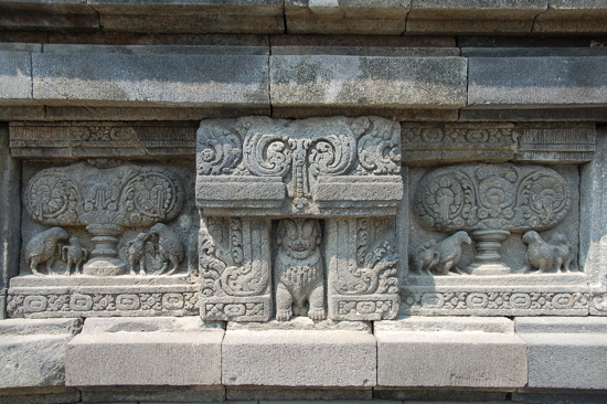Sculpture à Prambanan
