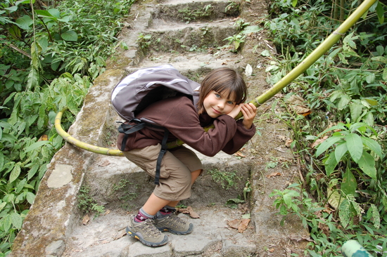 Sur les flancs du Merapi