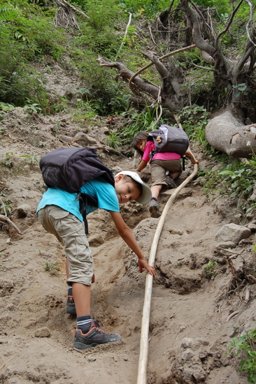 Sur les flancs du Merapi