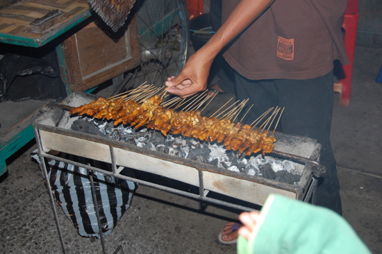 Notre souper: chicken sate