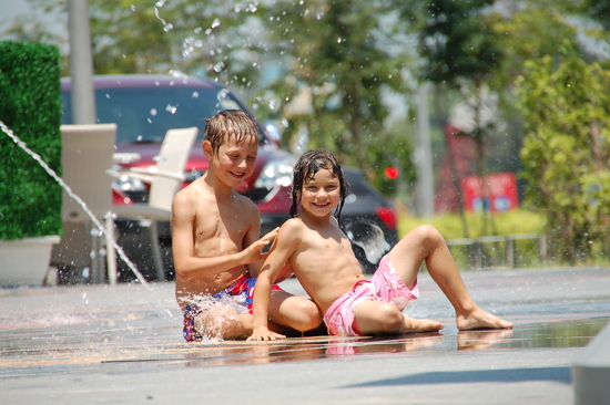 Comment se rafraîchir à Marina Bay (Singapore)