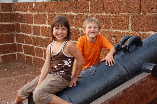 Sur les remparts de Melaka