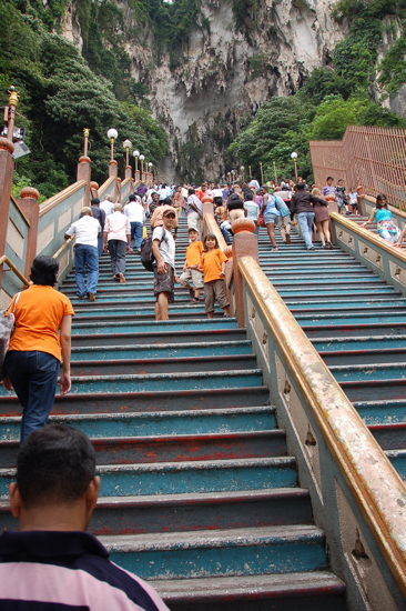 La montée des marches