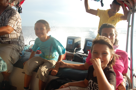 Retour des Perhentians en speedboat