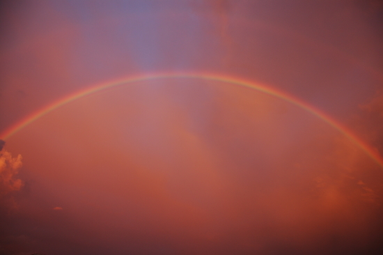 Arc-en-ciel sur George Town