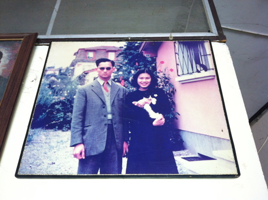 Vu dans le resto à côté de la guesthouse