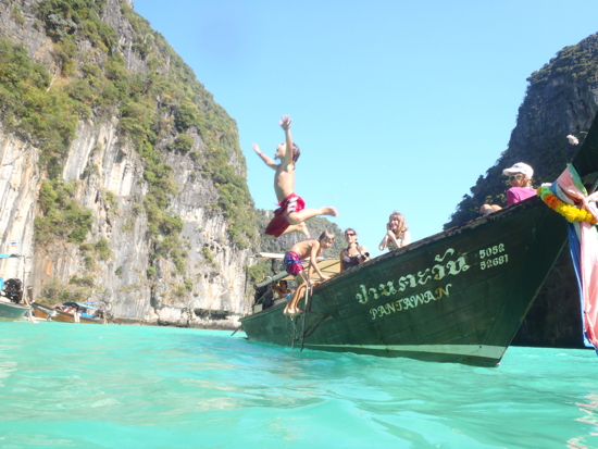 Dans la Pi Leh Bay (Ko Phi Phi)