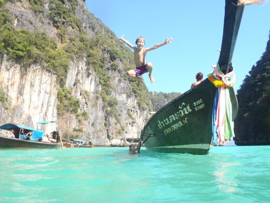 Dans la Pi Leh Bay (Ko Phi Phi)
